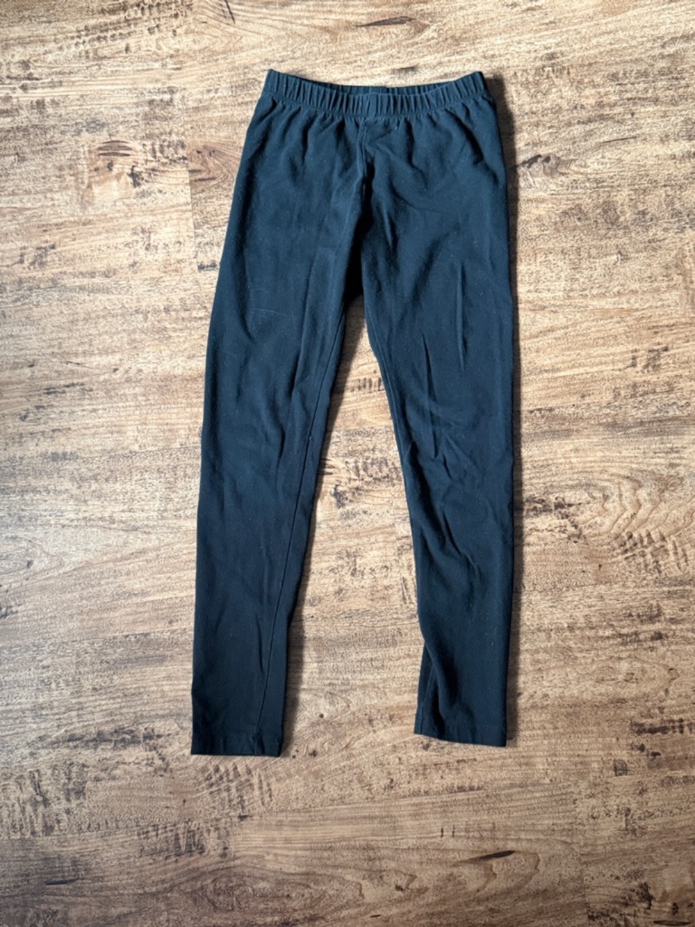 Black Stretch Leggings size 6/7 girls